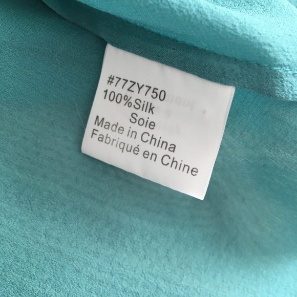 Vintage silk blouse - Picture 6 of 10